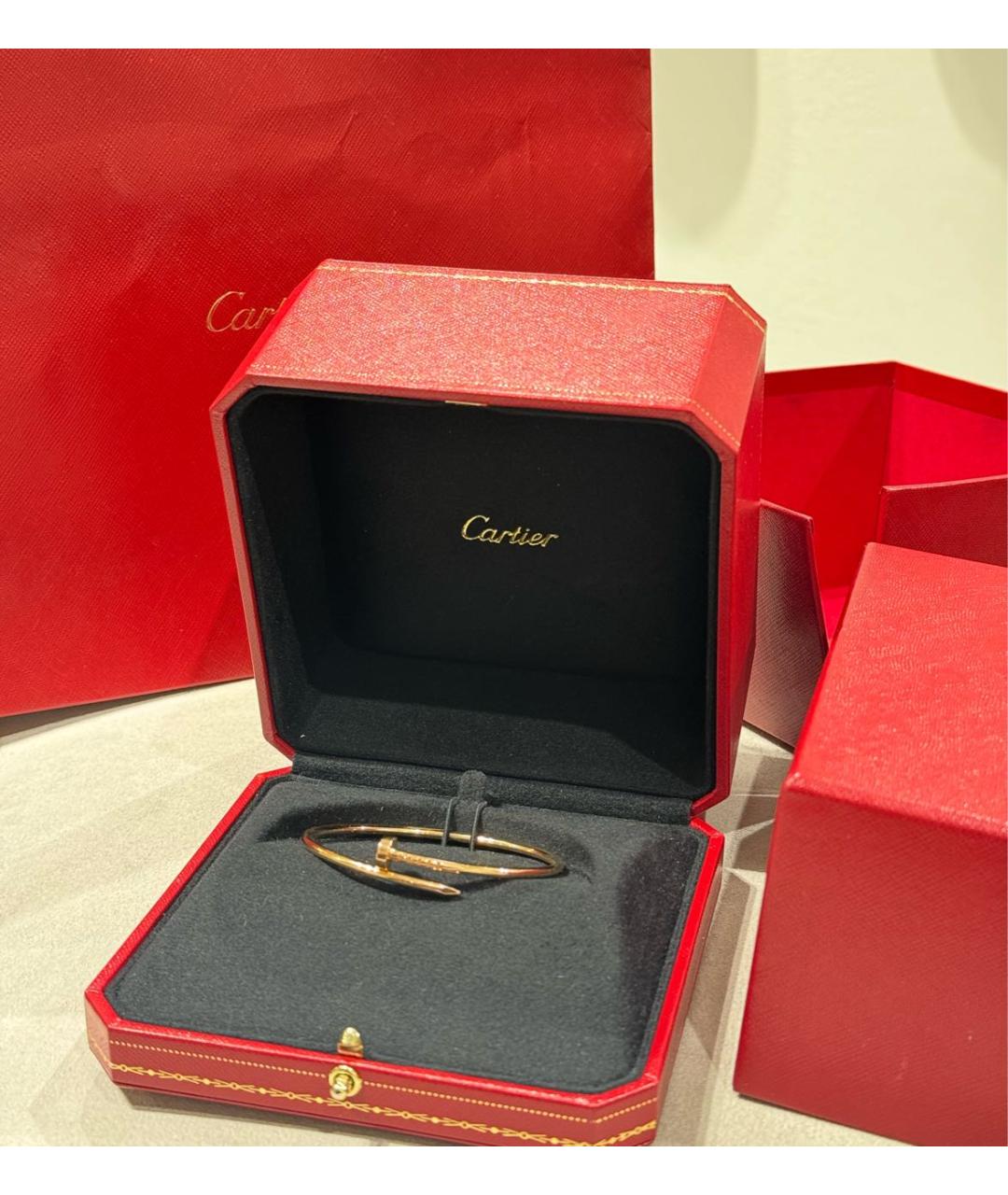 CARTIER Золотой браслет из розового золота, фото 6