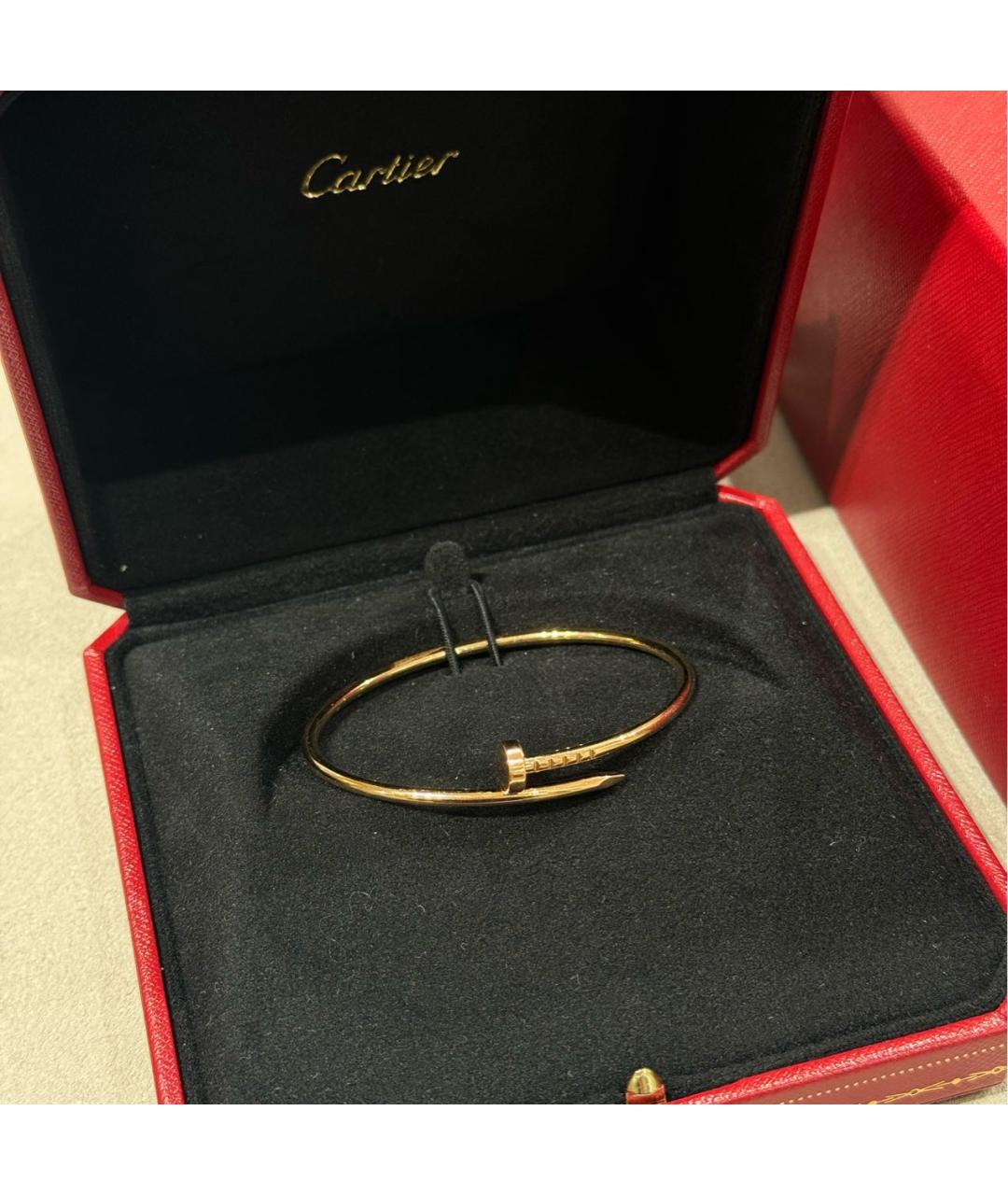 CARTIER Золотой браслет из розового золота, фото 7