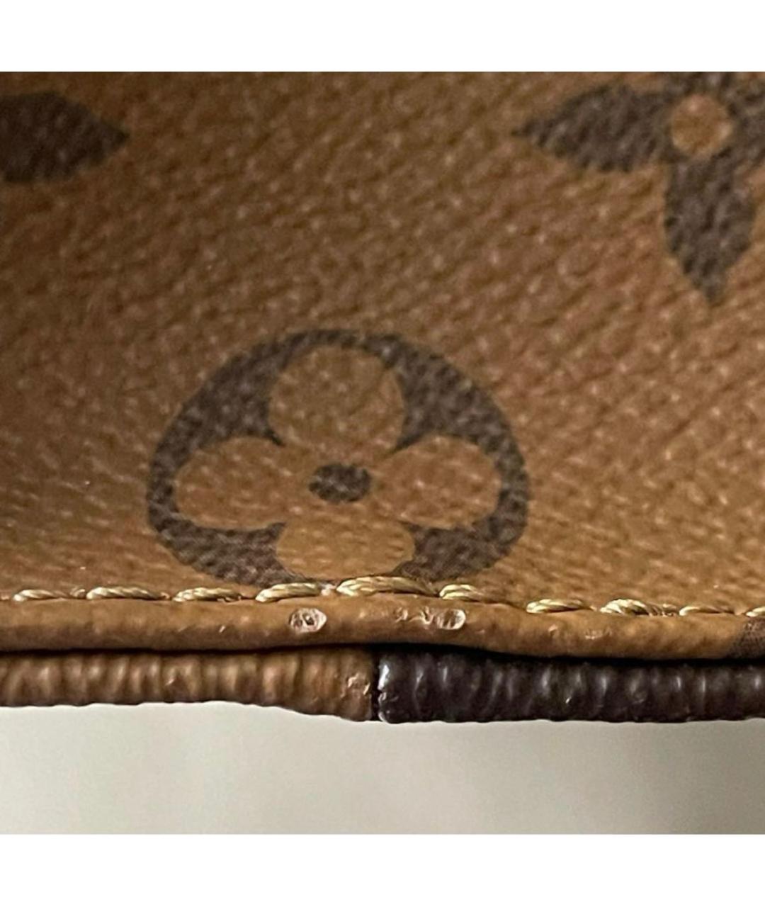 LOUIS VUITTON Коричневая сумка тоут, фото 4
