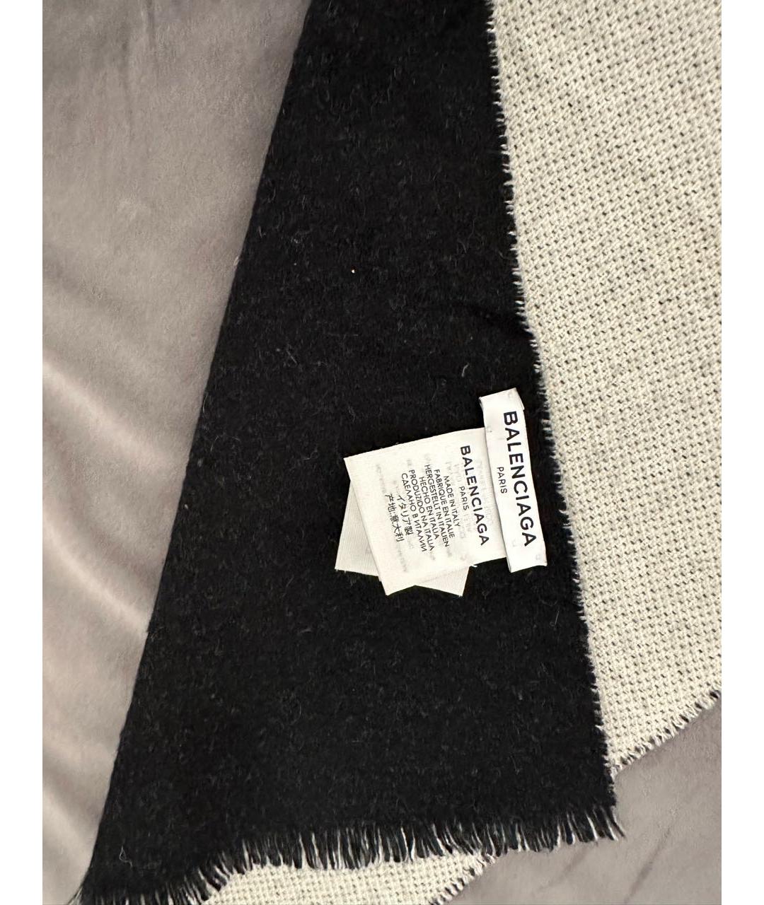 BALENCIAGA Шерстяной шарф, фото 3