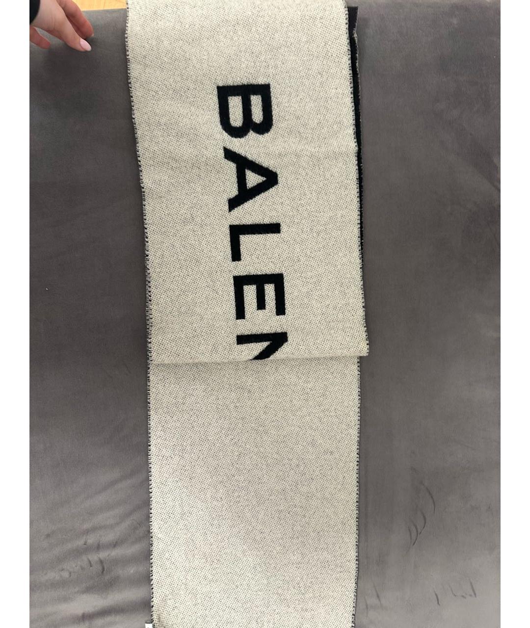 BALENCIAGA Шерстяной шарф, фото 5