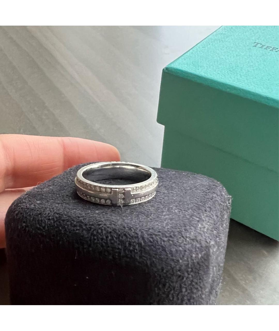 TIFFANY&CO Кольцо из белого золота, фото 3