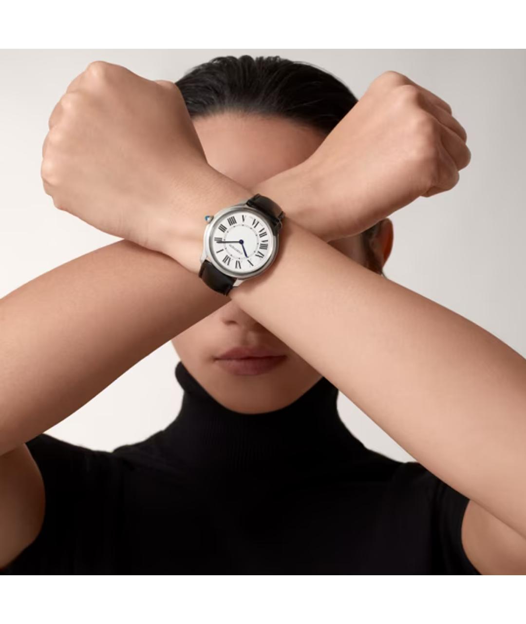 CARTIER Серебряные металлические часы, фото 5