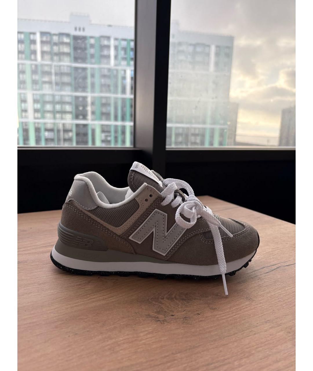 NEW BALANCE Антрацитовые кеды, фото 8