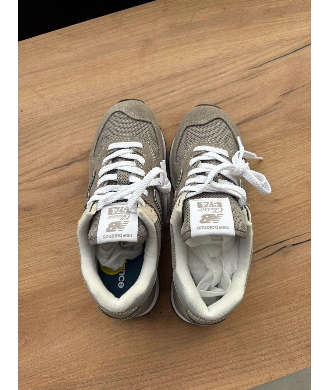 NEW BALANCE Антрацитовые кеды, фото 3