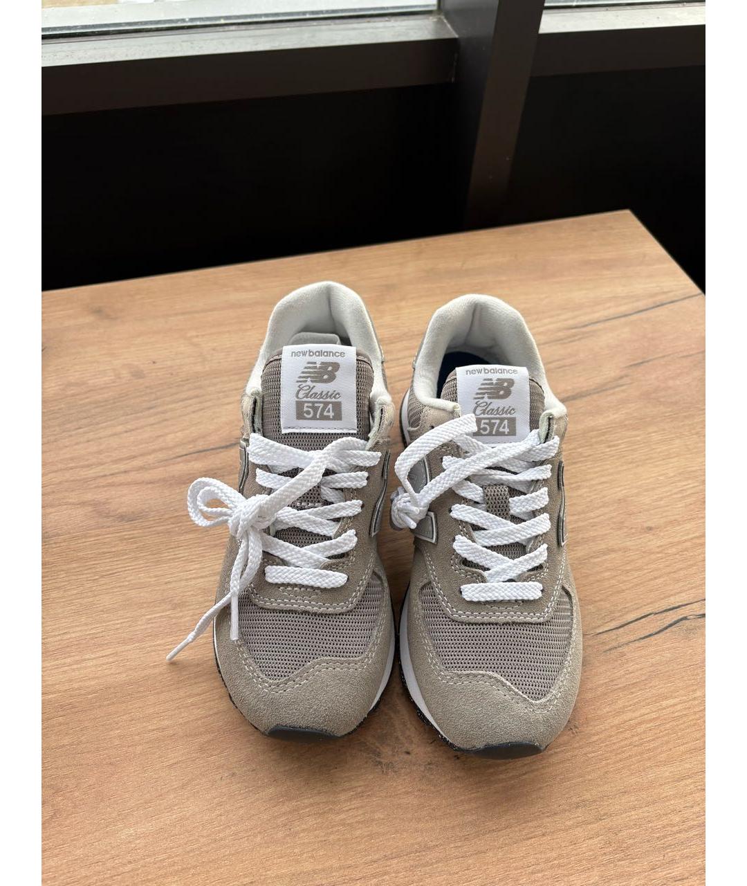 NEW BALANCE Антрацитовые кеды, фото 2