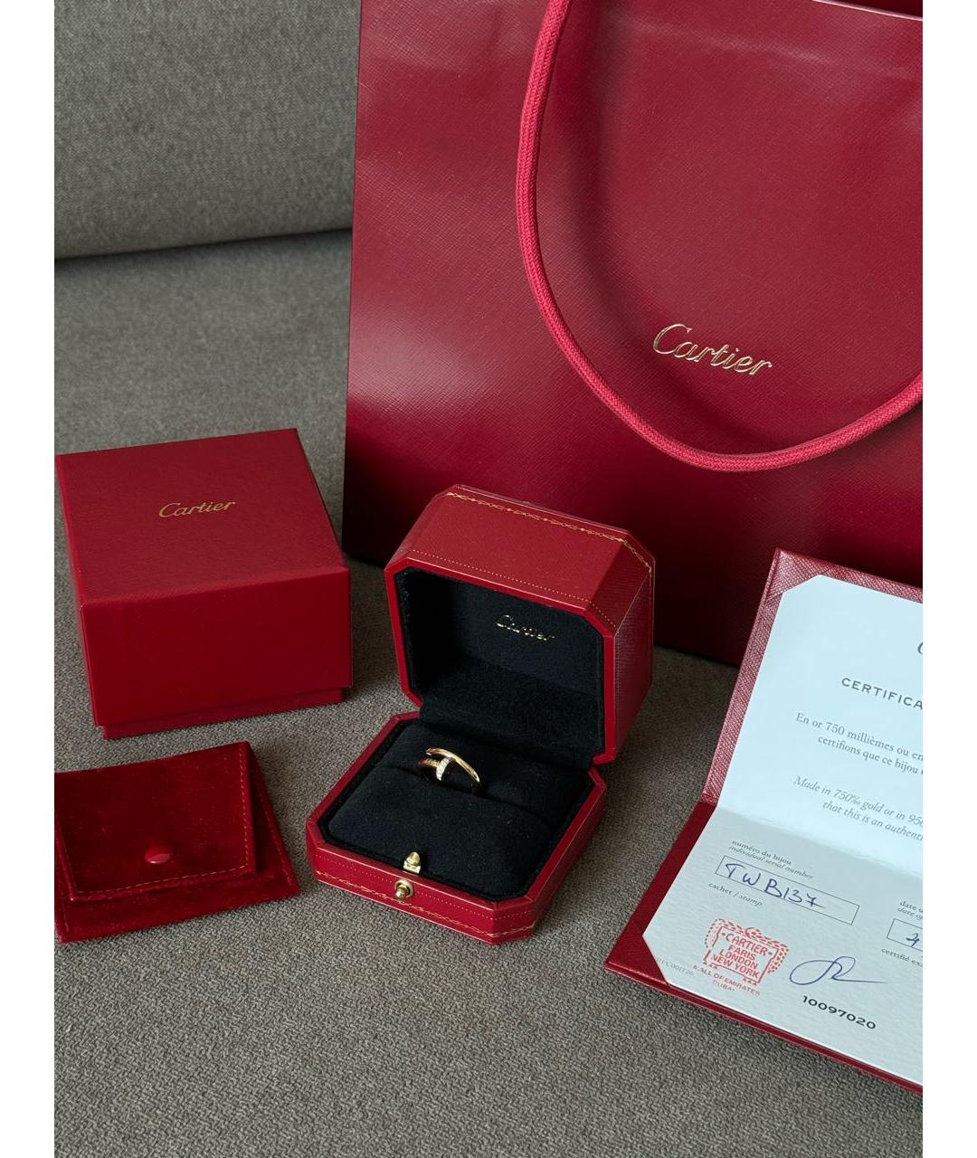 CARTIER Золотое кольцо из розового золота, фото 5