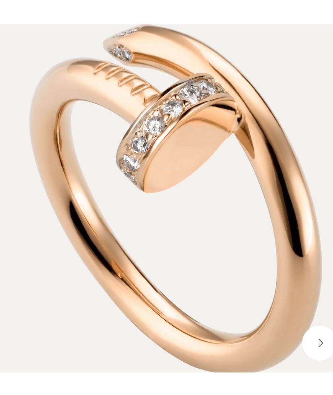 CARTIER Золотое кольцо из розового золота, фото 7