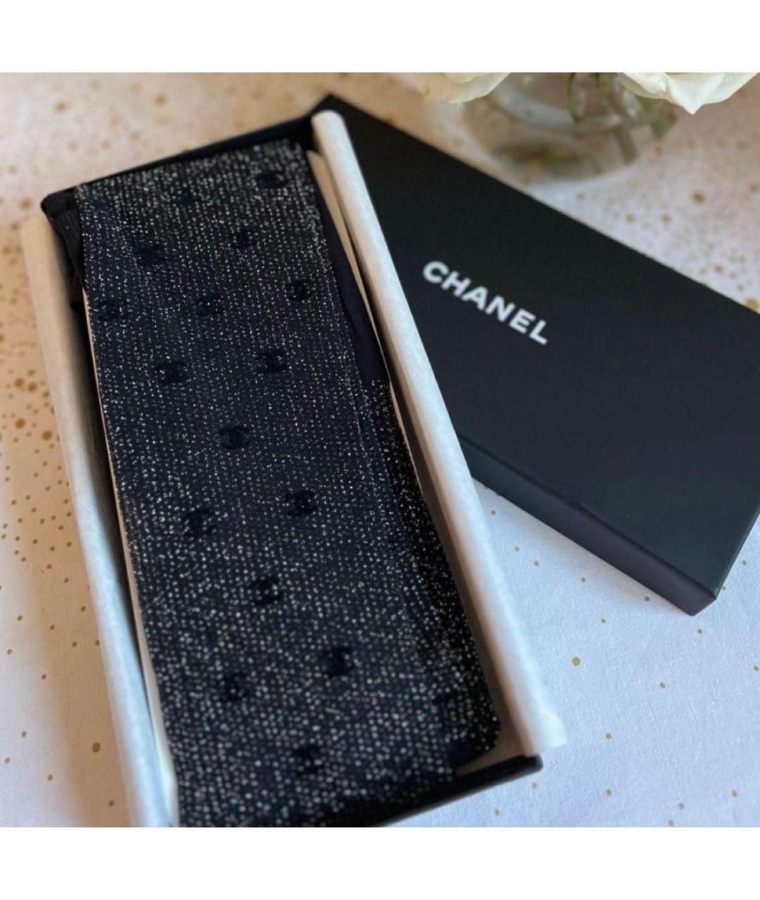 CHANEL Черные носки, чулки и колготы, фото 5
