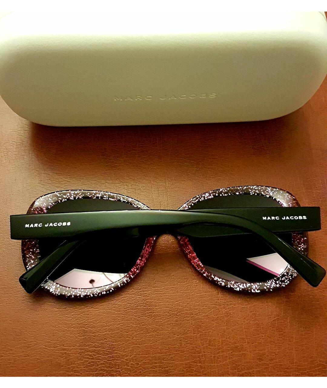 MARC JACOBS Черные пластиковые солнцезащитные очки, фото 5