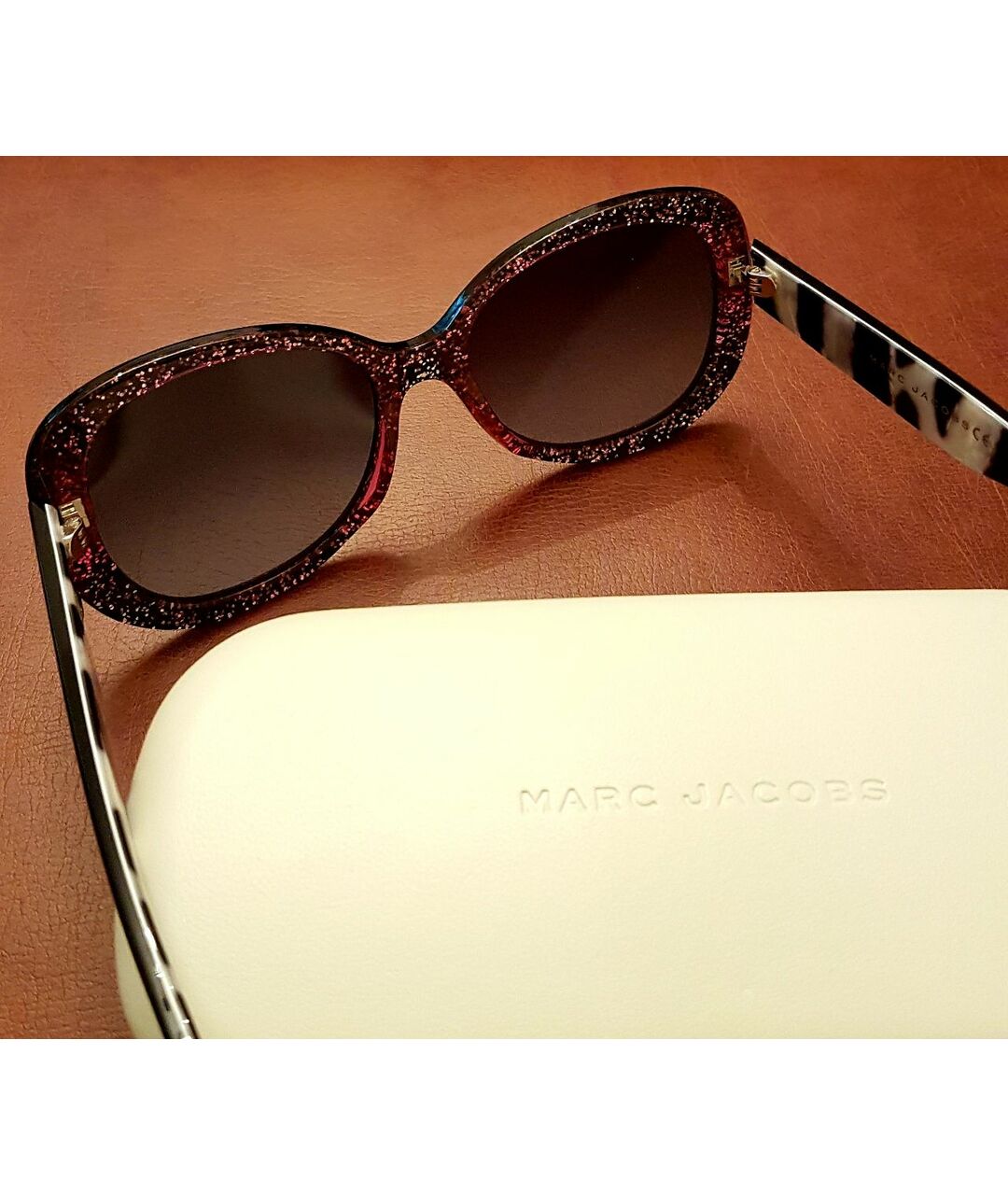 MARC JACOBS Черные пластиковые солнцезащитные очки, фото 4