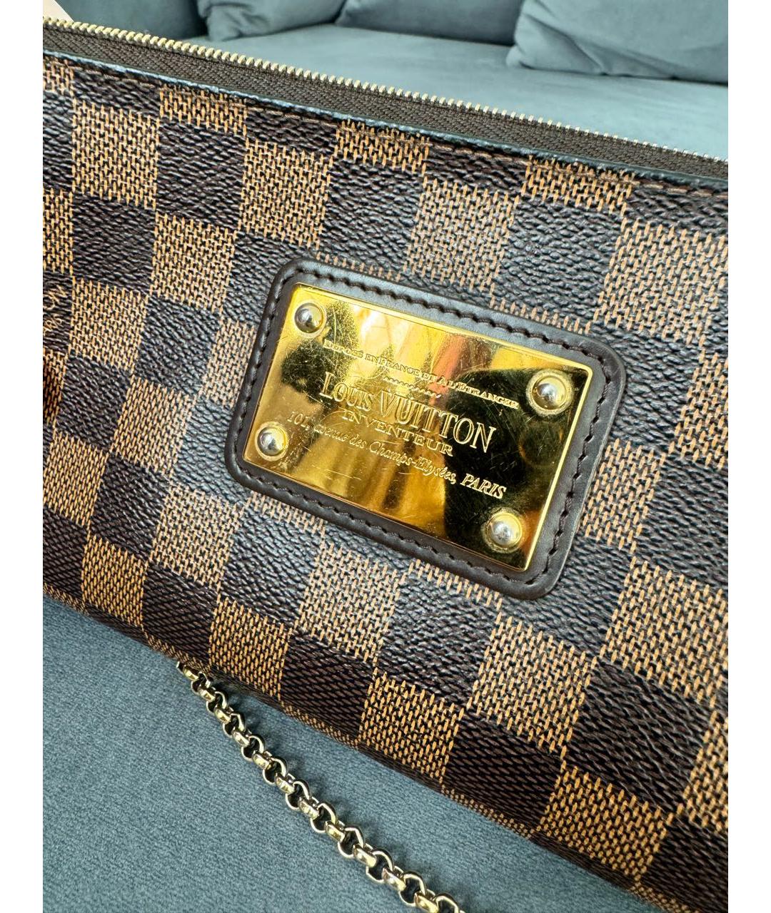 LOUIS VUITTON Коричневая сумка через плечо, фото 2