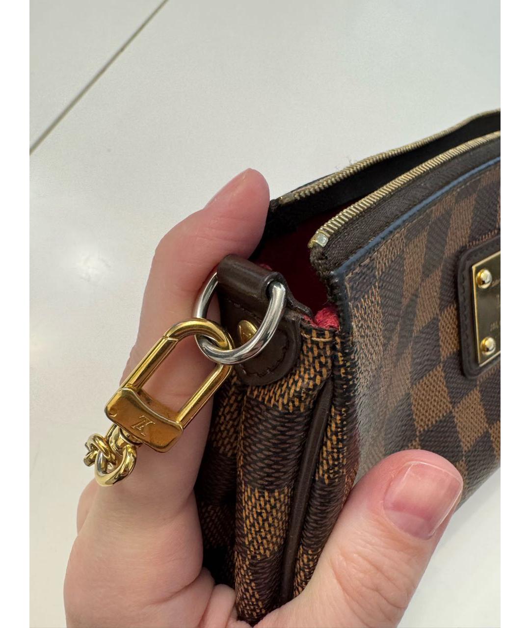 LOUIS VUITTON Коричневая сумка через плечо, фото 5