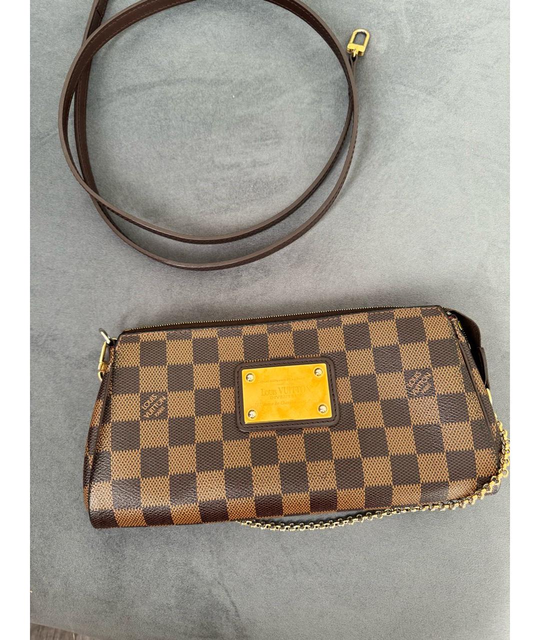 LOUIS VUITTON Коричневая сумка через плечо, фото 9