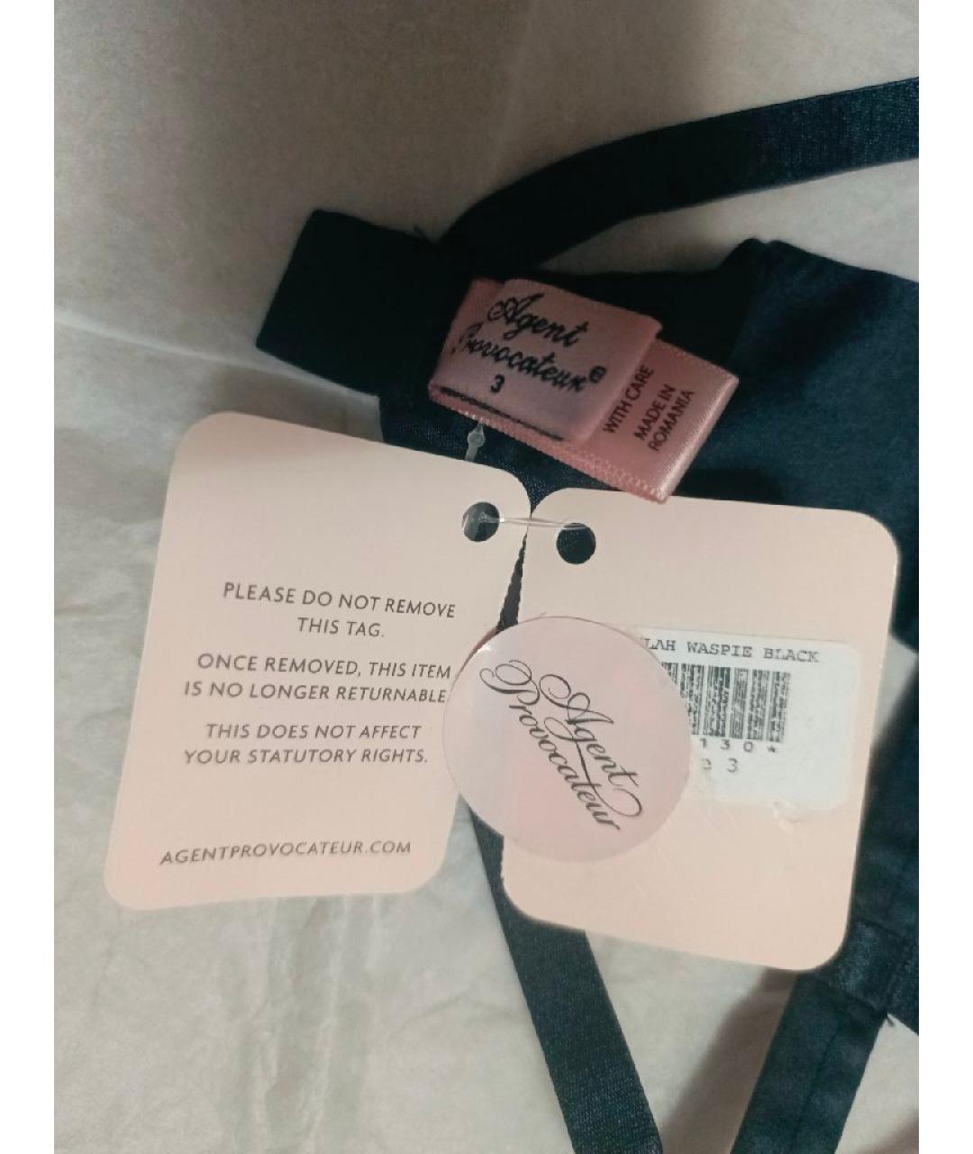 AGENT PROVOCATEUR Черный корсеты, фото 6