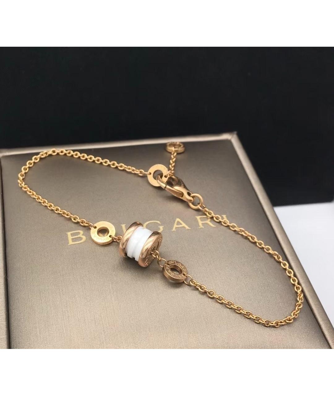 BVLGARI Золотой браслет из розового золота, фото 3