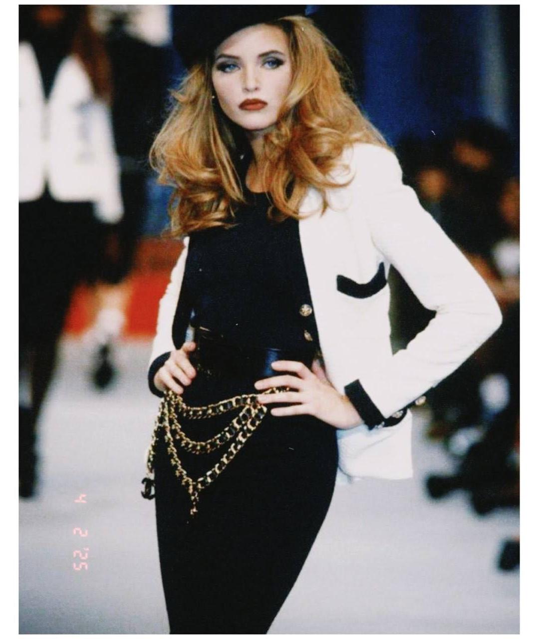 CHANEL Черный кожаный ремень, фото 6