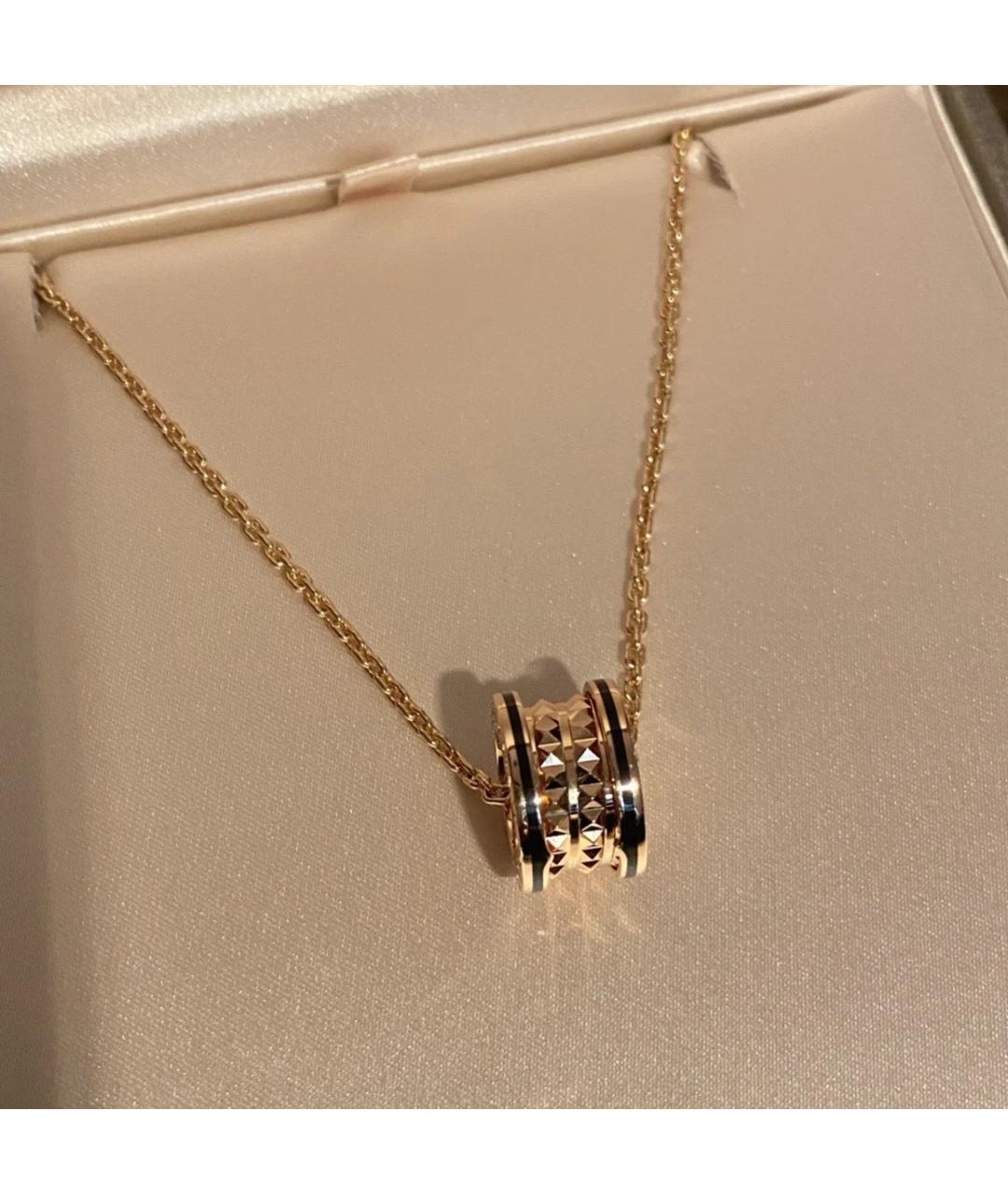BVLGARI Золотая подвеска из розового золота, фото 6