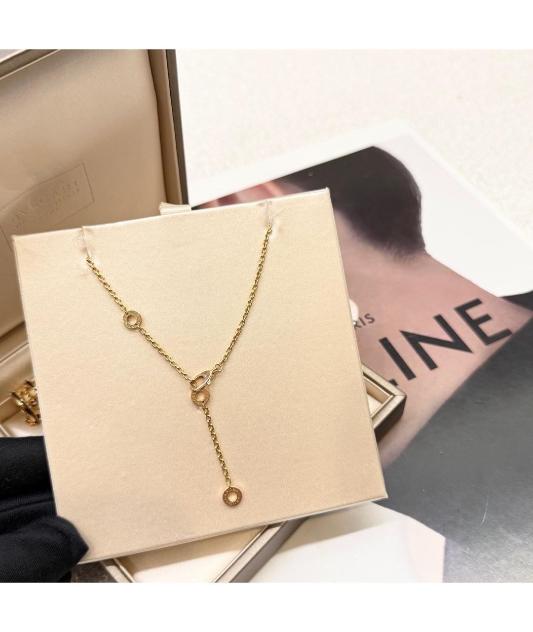 BVLGARI Золотая подвеска из розового золота, фото 7