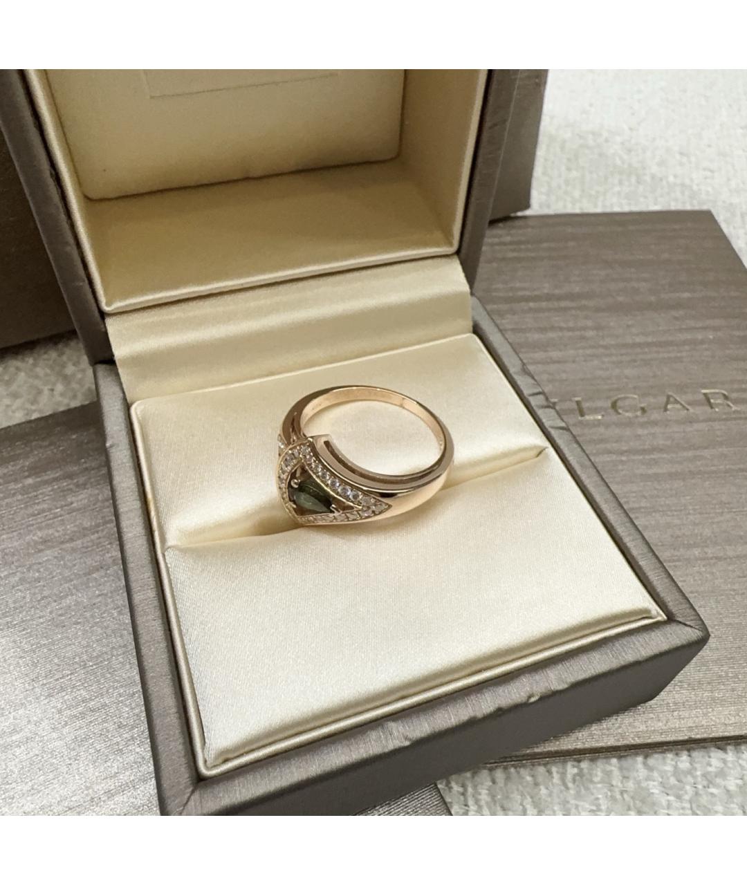 BVLGARI Золотое кольцо из розового золота, фото 5