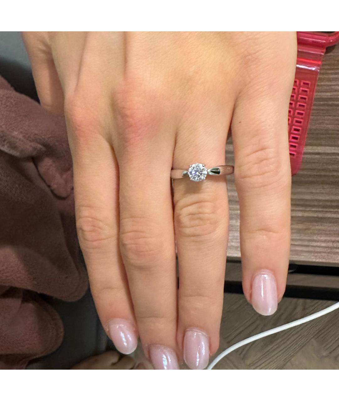 TIFFANY&CO Кольцо из белого золота, фото 4