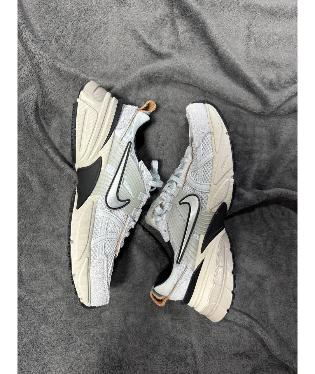 NIKE Серые замшевые кроссовки, фото 5