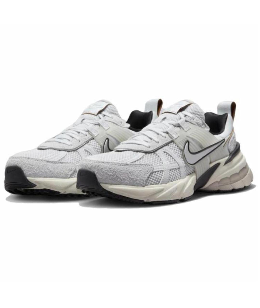 NIKE Серые замшевые кроссовки, фото 3