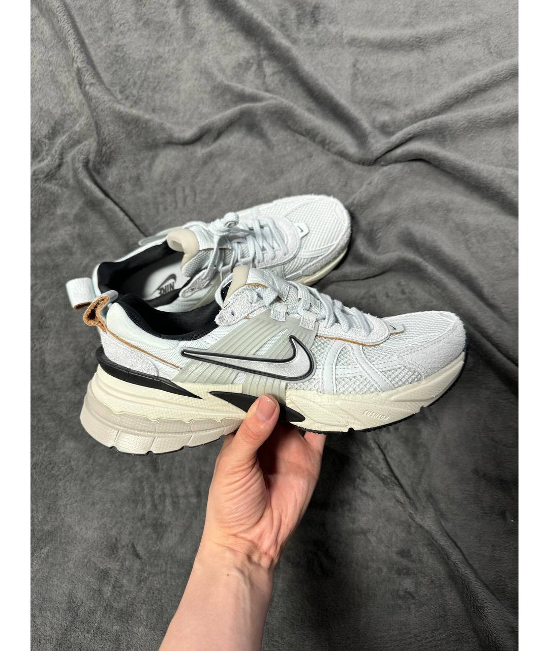 NIKE Серые замшевые кроссовки, фото 6