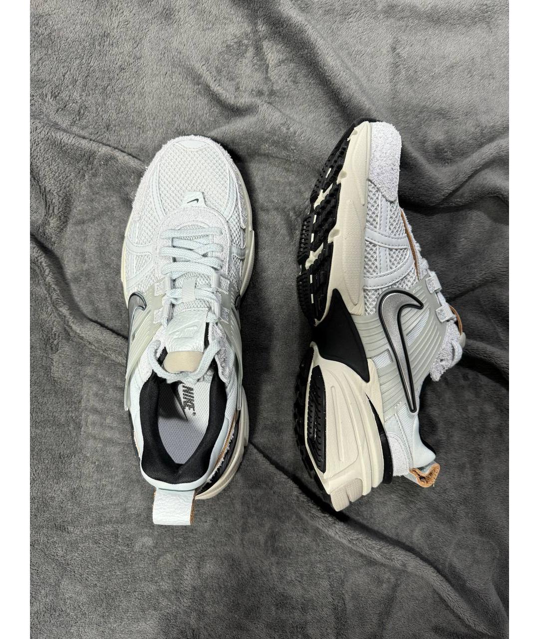 NIKE Серые замшевые кроссовки, фото 4