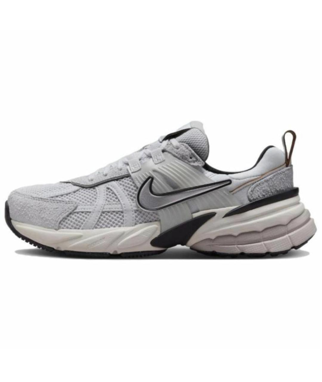 NIKE Серые замшевые кроссовки, фото 10