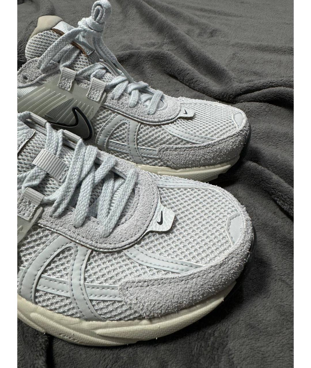 NIKE Серые замшевые кроссовки, фото 7
