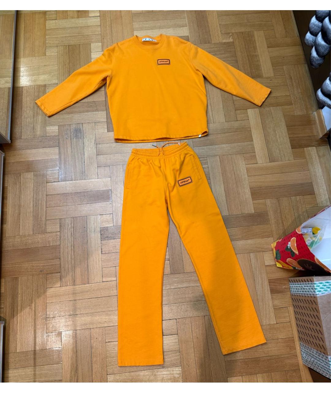 OFF-WHITE Оранжевый костюм с брюками, фото 6