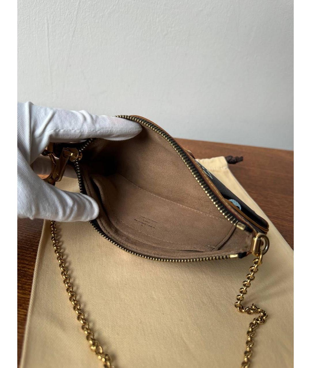 LOUIS VUITTON Черная сумка через плечо, фото 8