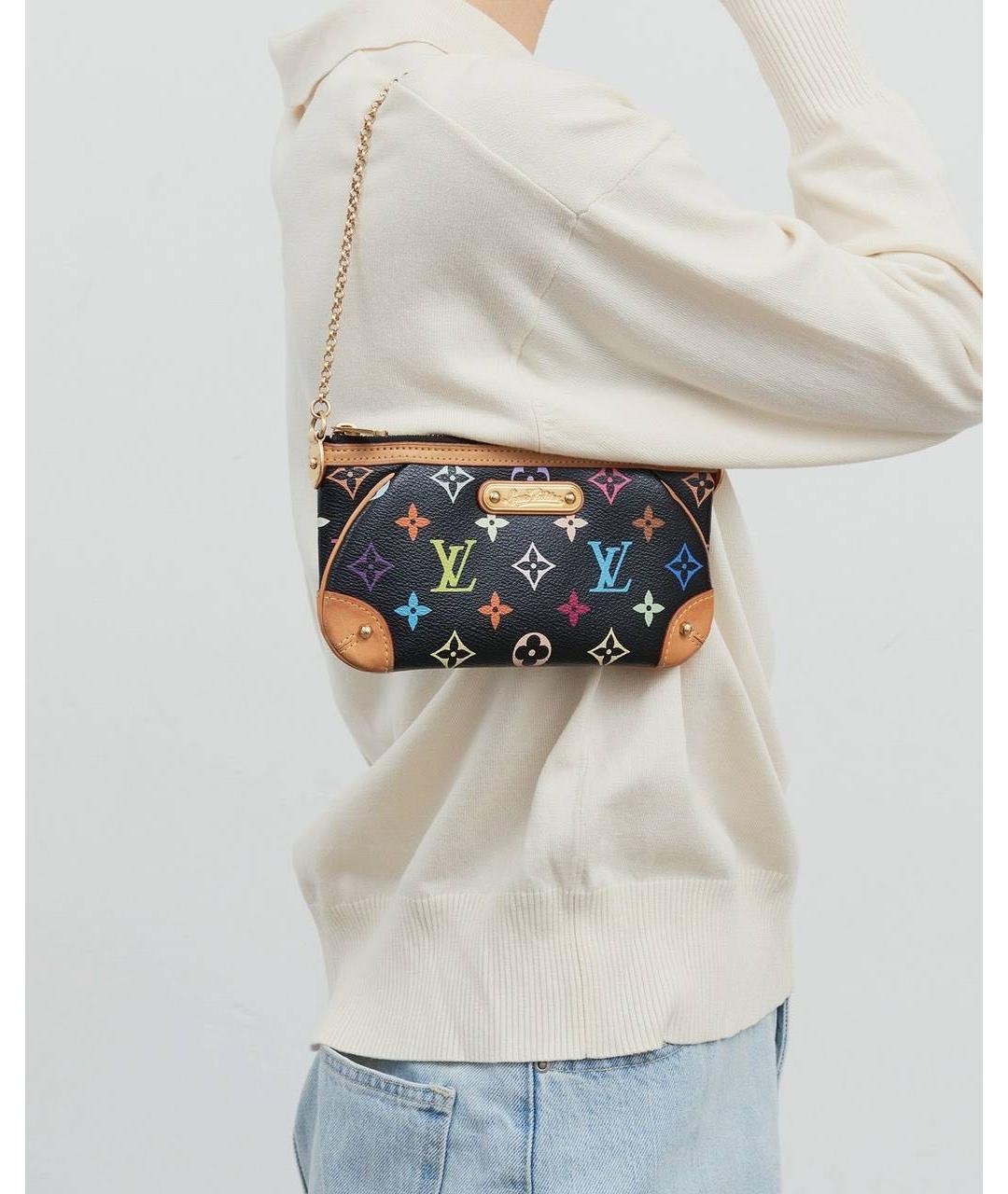 LOUIS VUITTON Черная сумка через плечо, фото 2