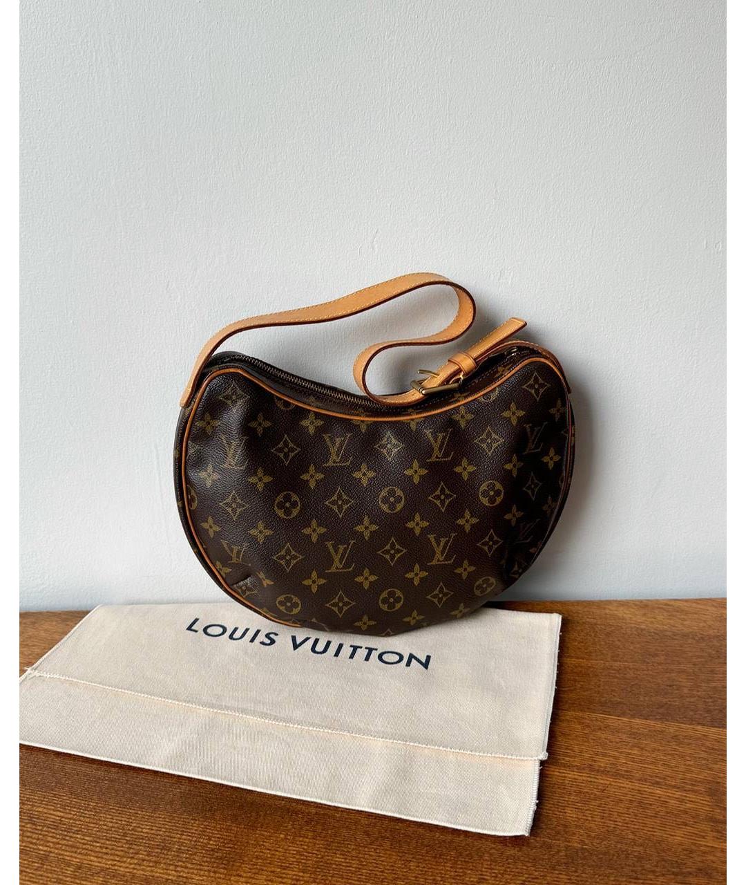 LOUIS VUITTON Коричневая сумка через плечо, фото 9