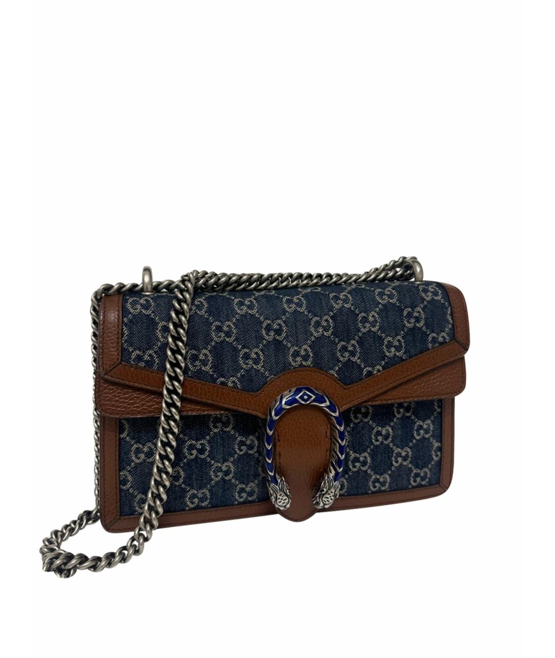 GUCCI Темно-синяя сумка через плечо, фото 1