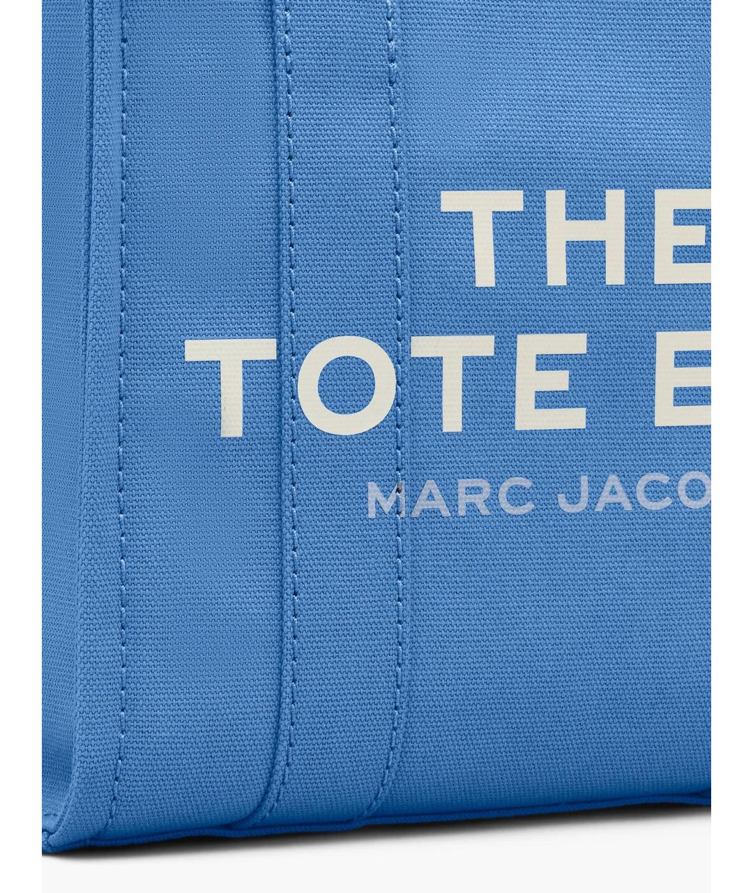 MARC JACOBS Синяя хлопковая сумка тоут, фото 4