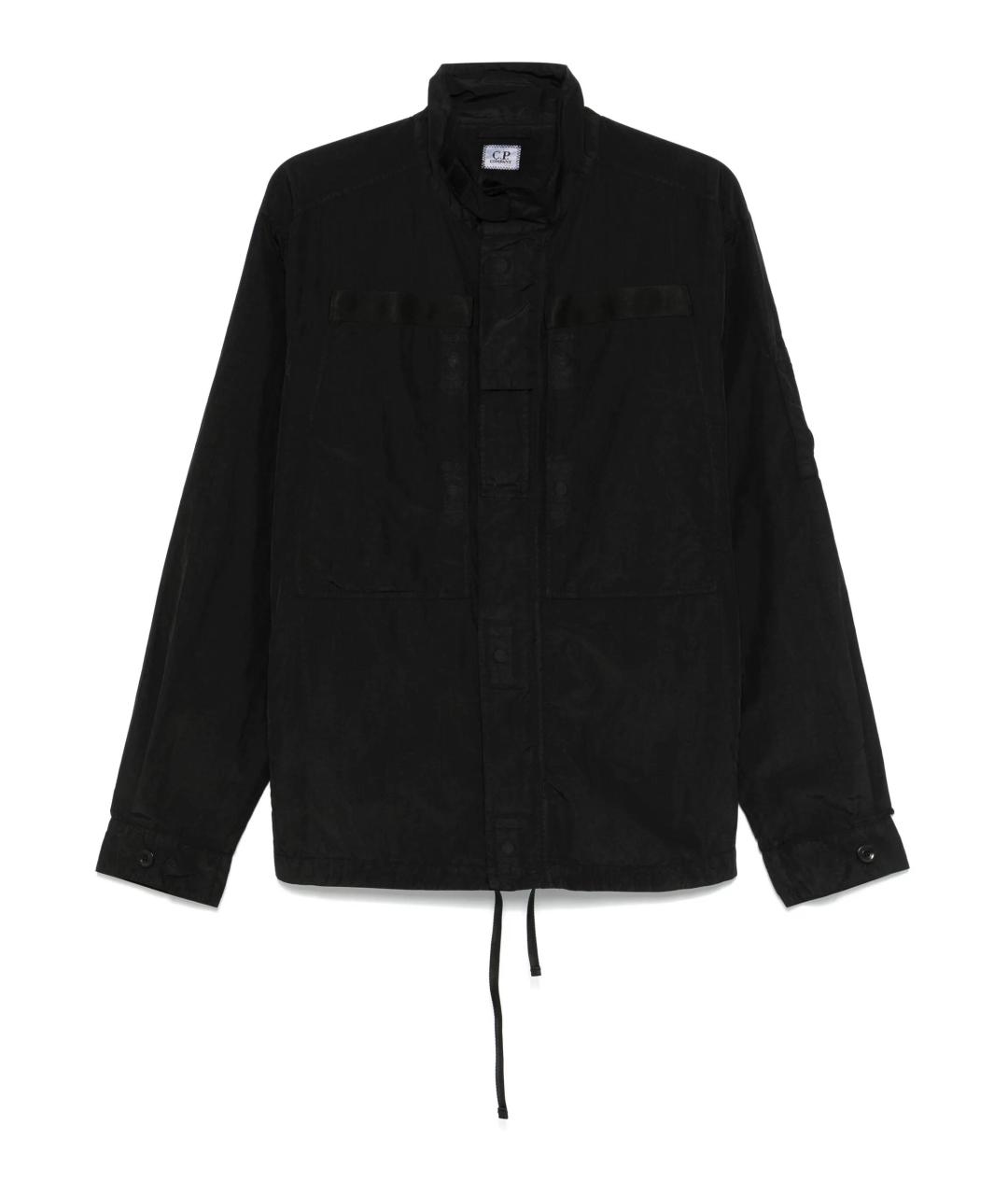 CP COMPANY Черная синтетическая куртка, фото 1