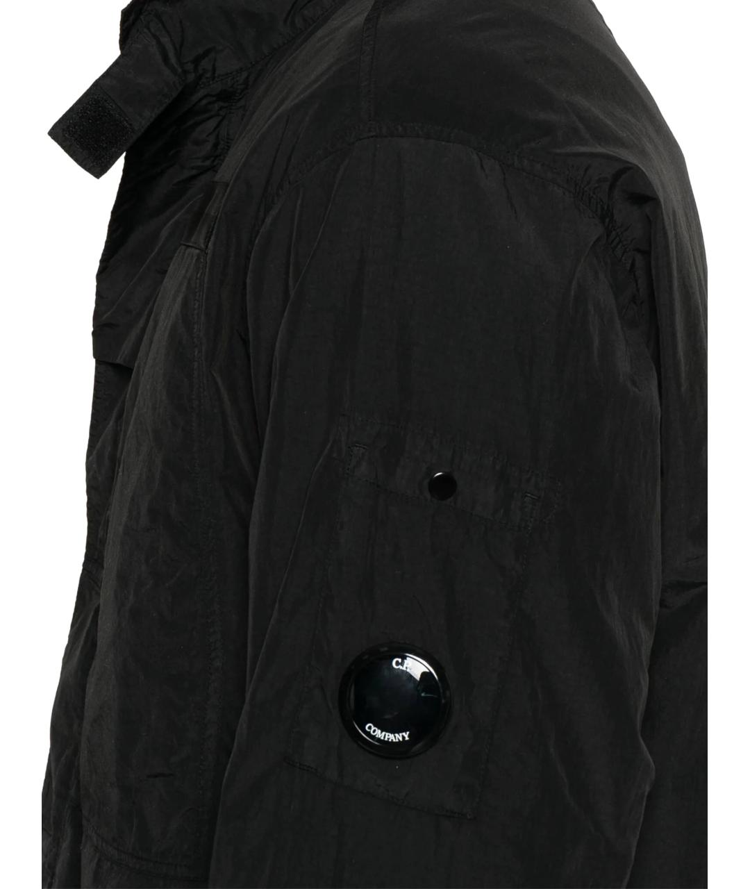 CP COMPANY Черная синтетическая куртка, фото 2