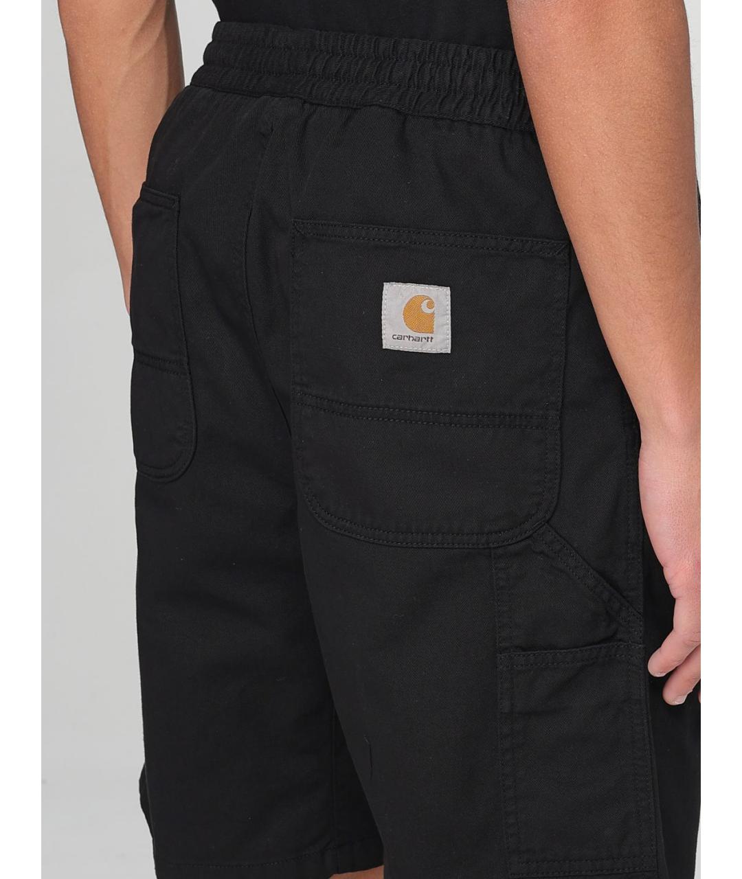 CARHARTT WIP Черные шорты, фото 4