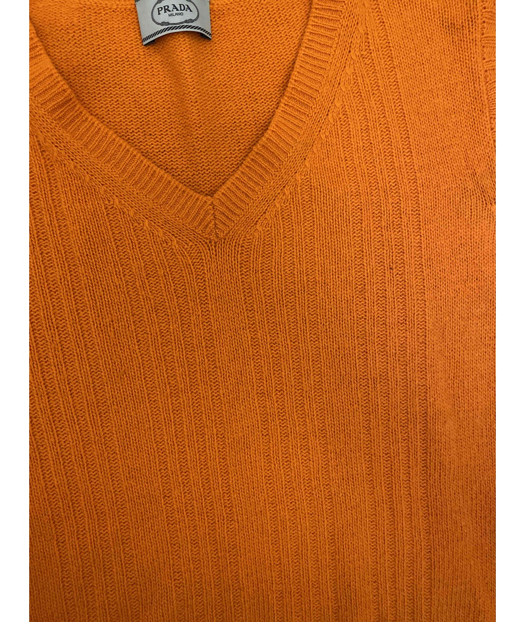 PRADA Коралловый шерстяной джемпер / свитер, фото 4