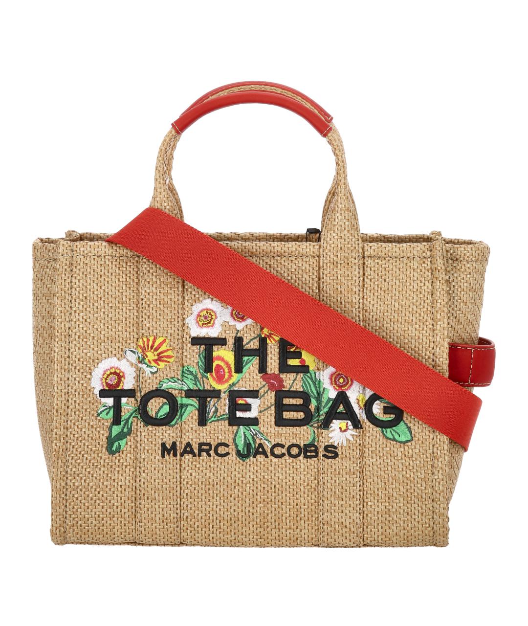 MARC JACOBS Бежевая синтетическая сумка тоут, фото 1