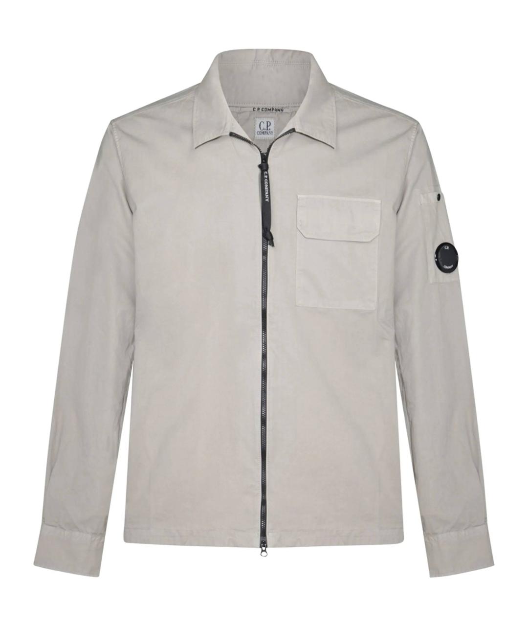 CP COMPANY Хаки хлопковая куртка, фото 1