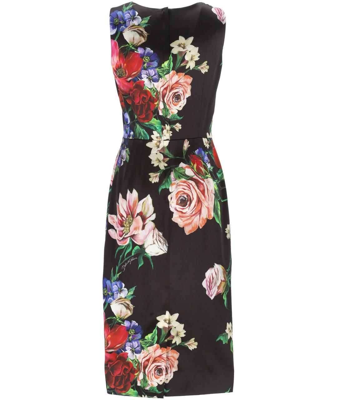 DOLCE&GABBANA Мульти платье, фото 3