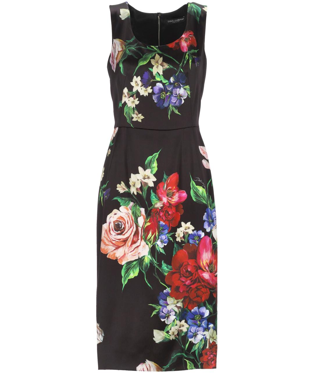 DOLCE&GABBANA Мульти платье, фото 1