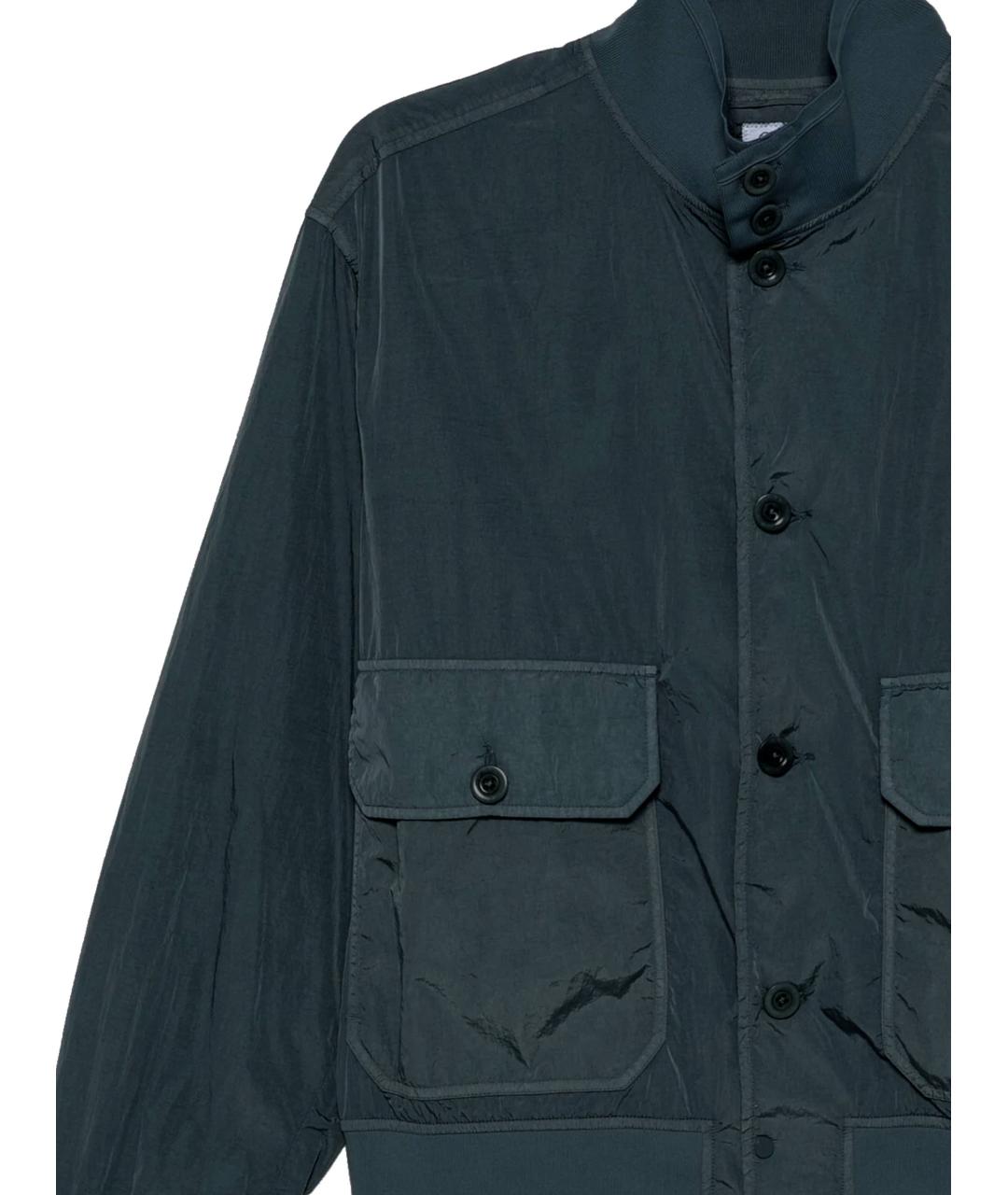 CP COMPANY Синяя полиамидовая куртка, фото 2