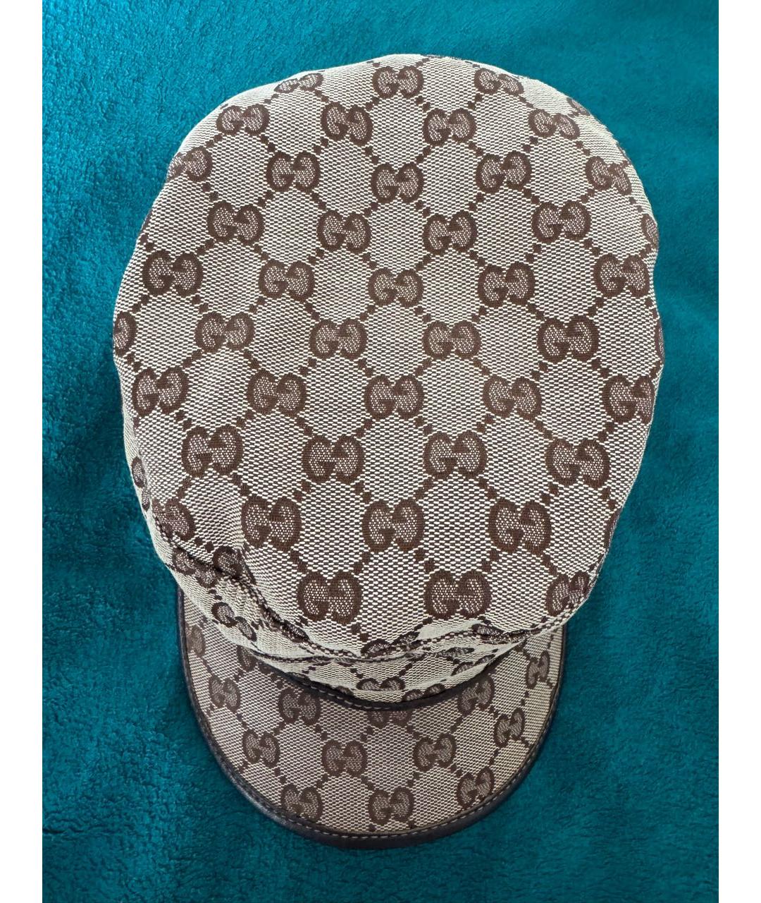 GUCCI Бежевая кепка, фото 4