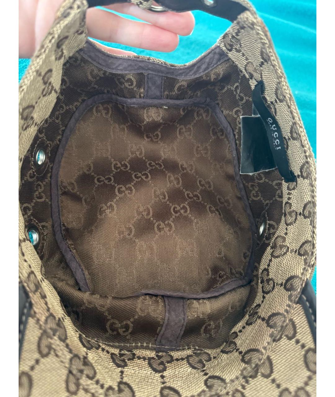 GUCCI Бежевая кепка, фото 5