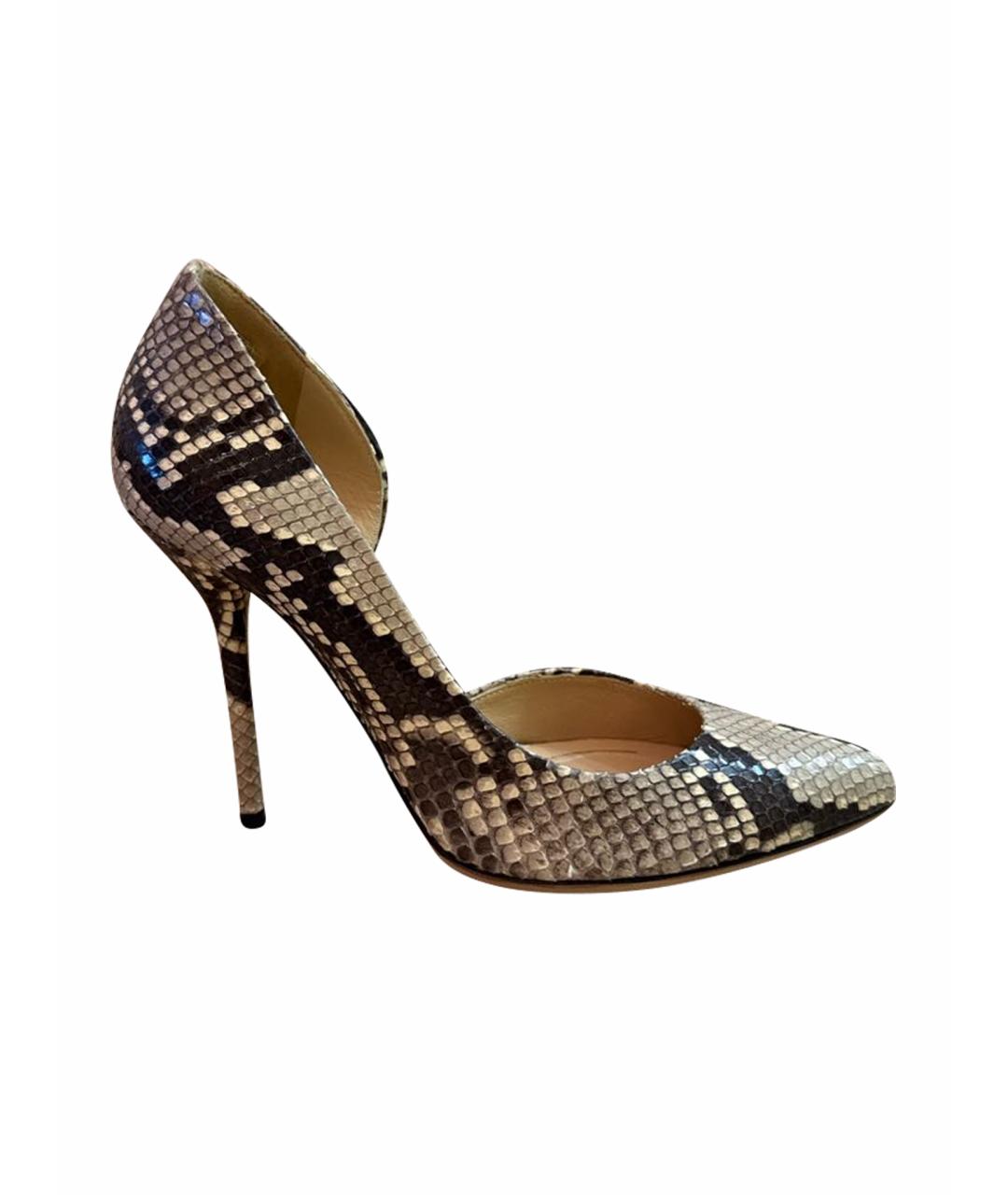 GUCCI Мульти туфли из экзотической кожи, фото 1