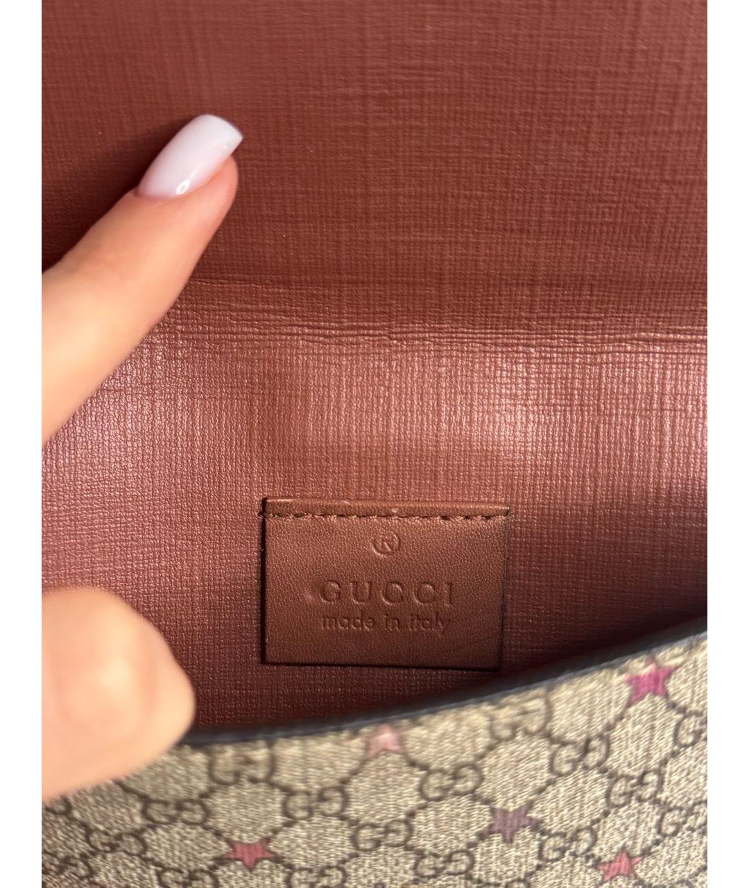 GUCCI Бежевый кошелек, фото 5
